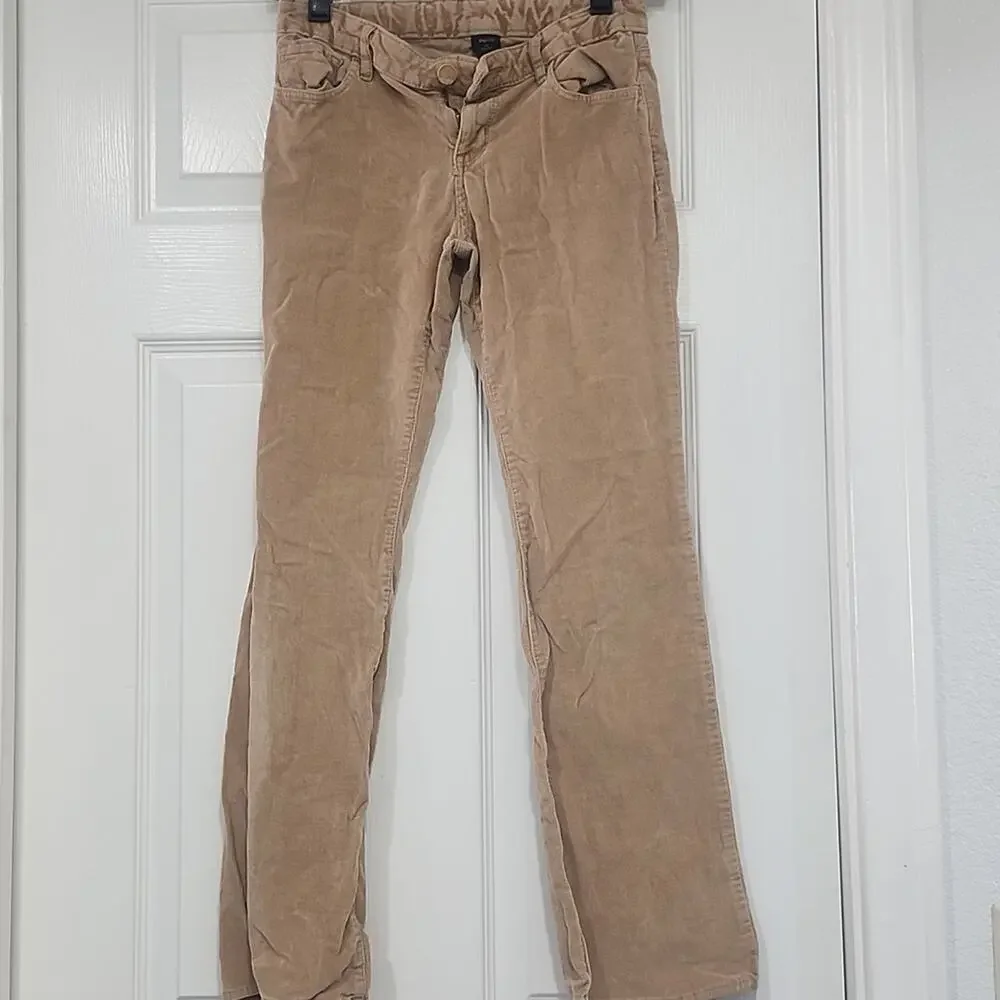 GAP Tan Corduroy Jeans with Straight Leg Cut